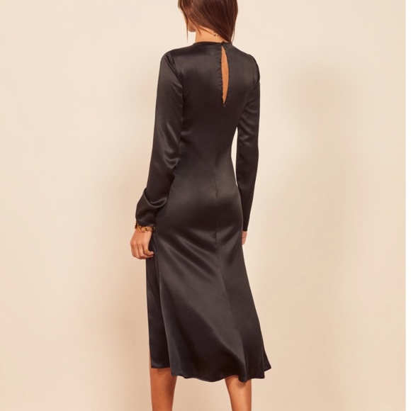 Reformation Luci Dress. 100% Silk